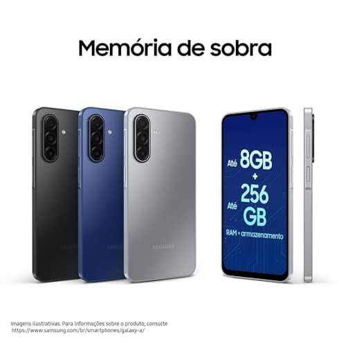 Celular Samsung Galaxy A17 5G, 256GB, 8GB, 50MP Tela 6.7" - Cinza - Imagem 7