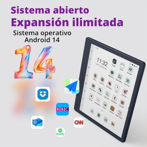 Miniatura 4 de Bigme B7 Pro Color — 7" E-Ink Android 14, 8GB+256GB, llamadas 4G, lápiz óptico