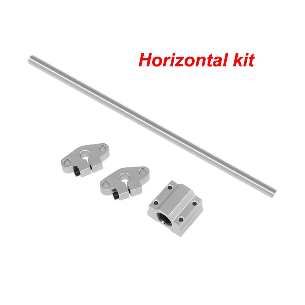 Binario di guida lineare SK12/SHF12 - Movimento liscio 'asta da 12 mm con manicotto di scorrimento con cuscinetto a sfere for applicazioni di precisione 1 pezzo(250mm)