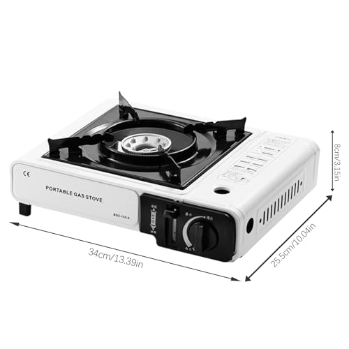 Réchaud de camping portable et cuiseur monobloc randonnée 2900W - 7