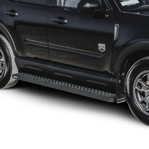 Westin estribos running boards 68 in negro texturizado miniatura 6