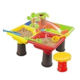 Sand und Wasserspieltisch: Sie sind auf der Suche nach einen tollen Sommerspielzeug für Ihr Kind? Glückwunsch, Sie haben es gefunden! Mit diesem tollen Spielset wird so schnell keine Langeweile aufkommen.