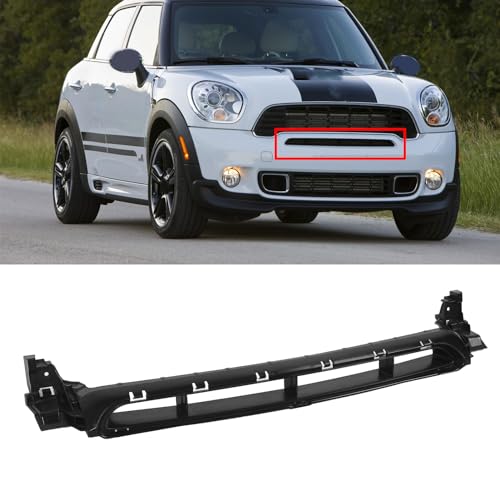 Front Bumper Grille, Easy Installation Upper Center Grille ABS Material for Car Enthusiasts Daily Drivers Customization Projects by Keenso - Image 2
