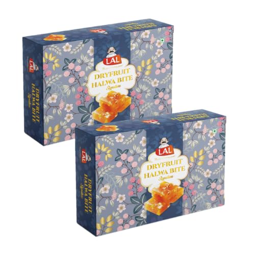 Image of Lal Sweets Halwa 400g (Pack of 2) | Dry Fruit Halwa | Traditional Indian Sweet Gift Pack