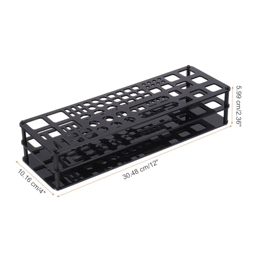 Organizador de destornilladores de plástico de 63 agujeros para mesa de taller 3