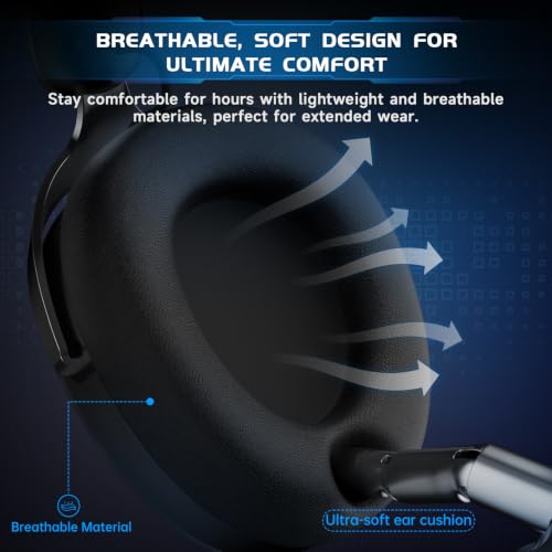Acer Wireless Gaming Headset with Aluminum Frame for PS5, PC, Switch -Black - image 6