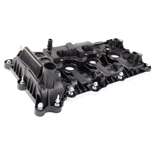 Image of TRQ Left Valve Cover Compatible with 2017-2023 Ford 2018-2023 Lincoln