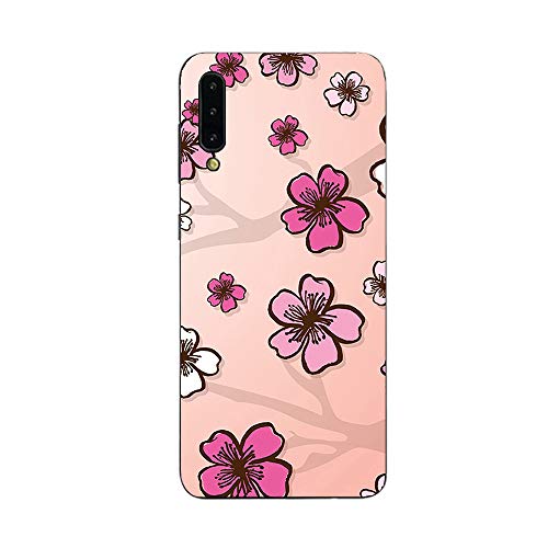 MightySkins Skin for Samsung Galaxy A50 / A70 - Cherry Blossom | Protective, Durable, and Unique Vinyl Decal wrap Cover | Easy to Apply, Remove, and Change Styles | Made in The USA