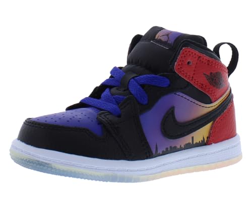 Image of Nike Boys' Air Jordan 1 Mid GS Sneakers