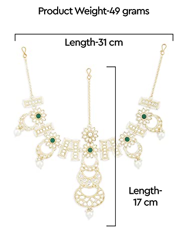 Tone Kundan & Bridal Maangtikka-ZPFK13191