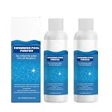 Líquido purificador de piscina, clarificador de agua para piscina, agua P-ool transparente, líquido clarificador de piscina para mantener tu piscina limpia, para piscinas sobre el suelo y piscina
