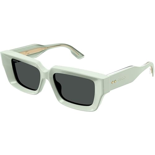 Gucci Grey Rectangular Unisex Sunglasses GG1529S 003 54