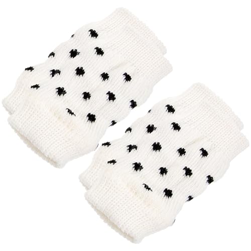 Veemoon Chaussettes pour Chiens en Coton Respirant, Lot de 4 Pièces, Protège-Pattes Élégants et Chauffants, pour Garder Les Pattes Propres Chaud