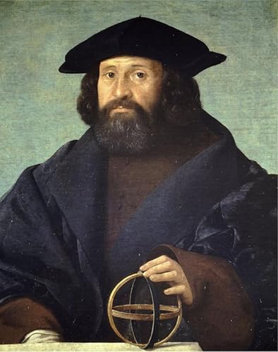 Portrait d'un astronome toile Cariani pour habiller grand mur vide
