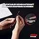 rOtring 600 Kugelschreiber | Mittlere Spitze | Schwarze Tinte | Stift mit Vollmetallschaft | Schokoladenbraun | Rutschfeste, gerändelte Griffzone und Sechskantschaft | Nachfüllbar