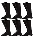 HJ 12 Pares de Calcetines de vestir para Hombre/Mujer, de Algodón peinado...