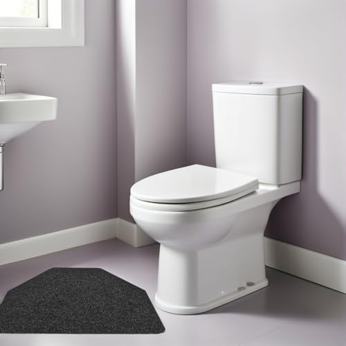 Esteras para urinarios con protector contra salpicaduras lavable almohadillas de baño de suelo 6