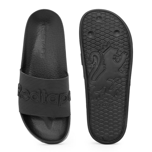 Red Tape Mens Rff1363 Red Sliders - Image 5