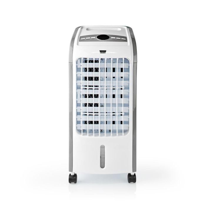 Raffrescatore Evaporativo Portatile 3L – Condizionatore ad Acqua Silenzioso con Timer e Telecomando, Ventilatore Portatile per Casa, Ufficio, Camera da Letto e Estate