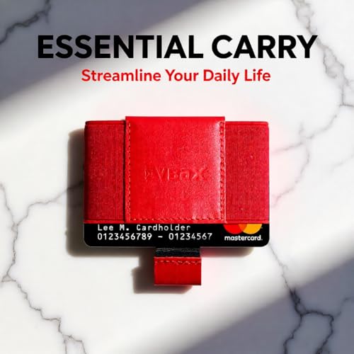 Image of Minimalist Slim Wallet Credit Card Holders - Elastic Small Front Pocket Wallet For Men Women