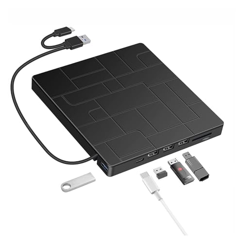 Graveur lecteur optique nomade pour lire vos DVD et cartes mémoire en voyage