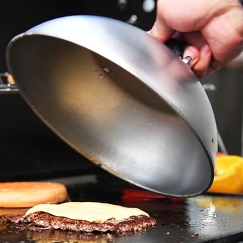 Ensemble d'ustensiles pour barbecue en acier avec presse et accessoires - 4