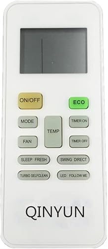 Miniatura 2 de RG52E2BGEF Mando a distancia para MideaBLUE STAR Air Aonditioner RG52A4BGEF RG52BE RG52A1BGEF RG52F2BGEF - (Color Blanco)