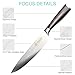 Kitchen Knife 8 Inch Chefs knife High Carbon German Stainless Steel knife with Ergonomic Handle, Best Choice for Kitchen and Home