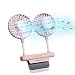 HJKJ Bürolüfter mit Clip - Tragbarer Ventilator mit 3 Windgeschwindigkeiten und 360 Grad drehbar - USB-betriebener persönlicher Lüfter für Büro-Laptops, Desktop-PCs