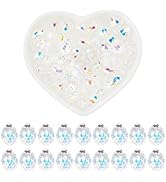 SOFPLATE 1 Boîte D'environ 95 à 100 Perles En Cristal Rose Transparent