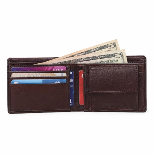 Image of VEMILIO Wallet & Reversible Belt Combo Gift Set for Men | Wallet Belt Combo for Men