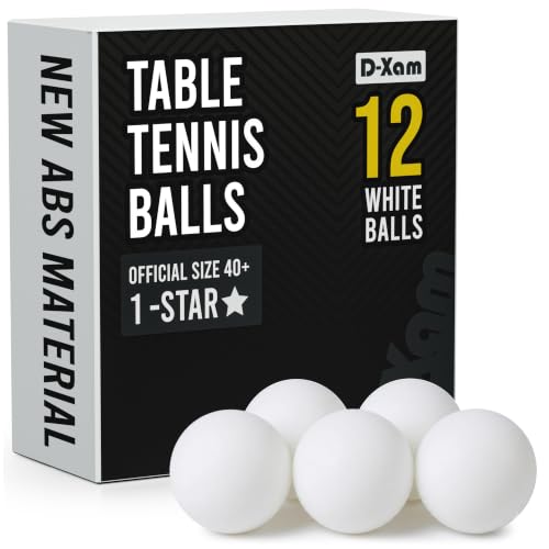 Image of Ping Pong Balls Professional ABS Table Tennis Balls 1 Star or 3 Star Bulk