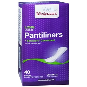 WalgreensPantiliners, Long, 40 ea by Walgreens by Walgreens
