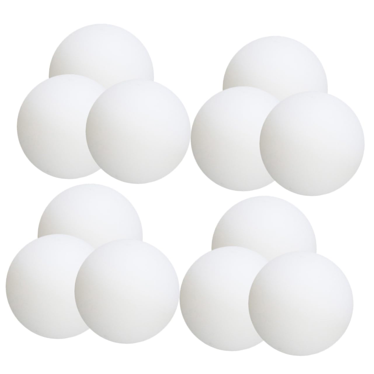 Toyvian 100 Piezas Balones De Ping Pong para Entrenamiento Avanzado De Práctica Balones De Ping Pong para Uso Escuela Gimnasio De Tenis De Mesa