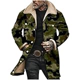DUHGBNE Herren Übergangsjacke Winterjacke Frühling Autumn Winter 3D Printing Casual Loose Große...