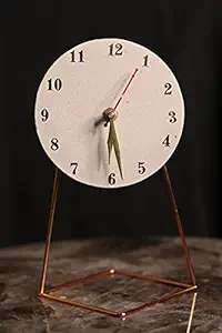 MARMEX Brand Mint Marble Sandstone Table Clock