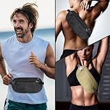2-Pack Hidden Anti-Theft Money Belts for Travel, Waterproof and Adjustable Concealed Pouch for Men and Women, Secure and Stylish Travel Money Belt for Running, Hiking, and Dog Walking - Image 5