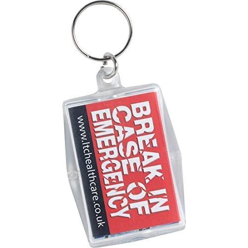 Healthcare - EXS Condoms Key Rings- Break In Case Of Emergency - 50 pack Cover