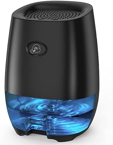 Dehumidifiers, 35OZ Dehumidifier, Small Dehumidifiers for Home, Bedroom, Bathroom, Mini dehumidifier with Auto Shut-off, 7 Colors Night Lights, Ultra Quiet for Closet RV Office