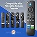 Voice Replacement Remote Control Compatible with Fire TV Stick,TV Cube and Amazon Fire Smart TVs