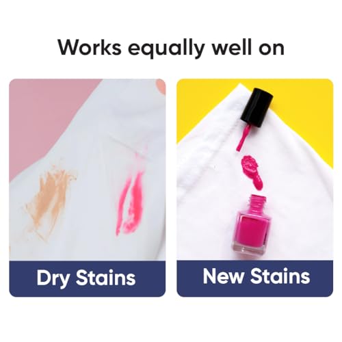 Image of Ethiek Stain Remover for Makeup, Pen, Ink, Cuff & Collar - Ink Remover from Clothes, Removes Foundation, Pen-marks (100 ml)