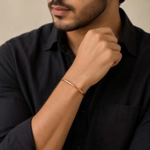 Image of SHINDE EXPORTS Pure Copper Kada /Bracelet for Men and Women.