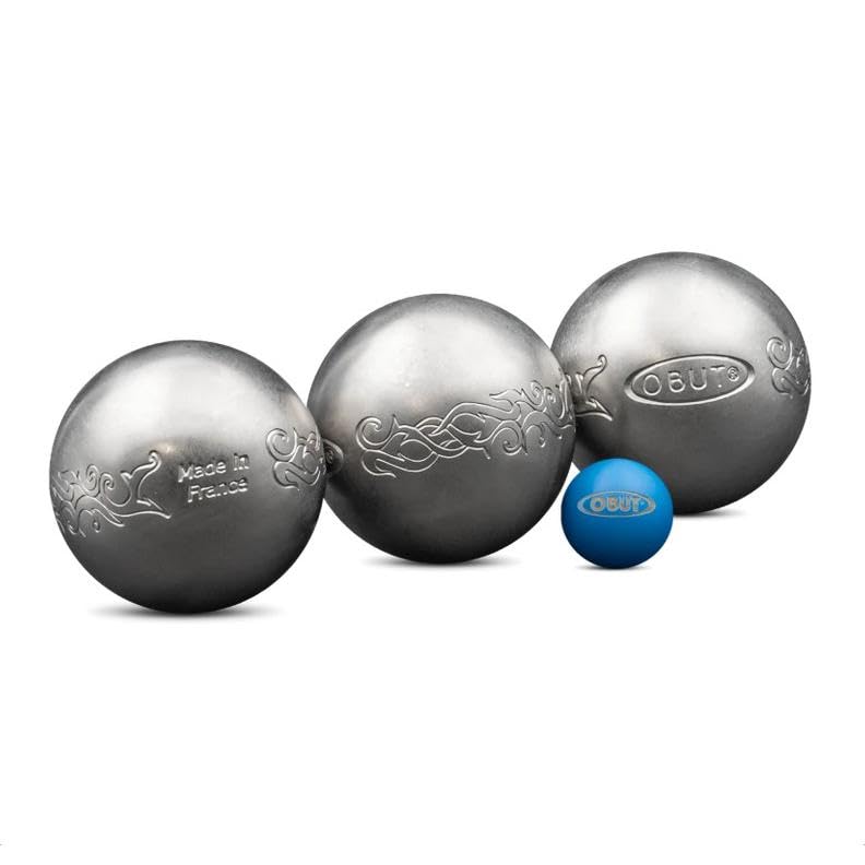 Obut - Loisir Tatou 73 mm Jeu 3 Boules - Boules de pétanque