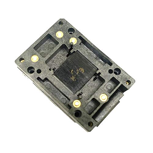 Gimax BGA88 Clamshell burn in socket pitch 1.0mm IC size 1418mm BGA88(1418)-1.0-CP01NT BGA88 VFBGA88 burn in programmer socket