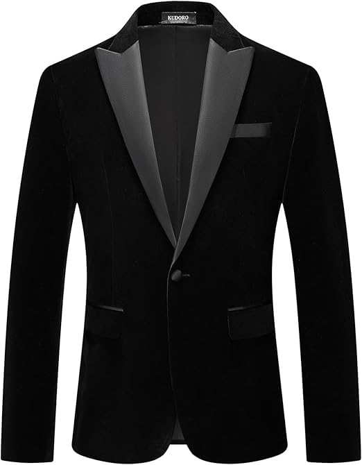 Mens Japanese Fabric Slim Fit Blazer Peaked Lapel One Button Tuxedo-picture-35