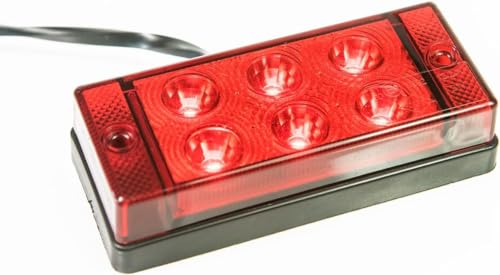 Web Truck Feu antibrouillard arrière universel LE 12V 24V remorque voiture, 4x4, camion, caravane