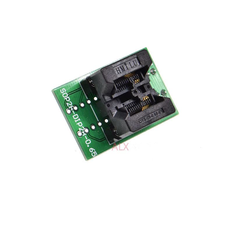 1PCS SSOP8 TSSOP8 to DIP8 Programmer Adapter Socket TSSOP to DIP Converter Test chip IC for 0.65MM Pitch