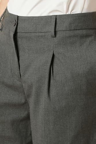 Image of Allen Solly Women Casual Pants, Classic Fit
