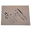 Jean Dubost 20 Piece Stainless Steel Flatware Set enclosed in a Box, Stainless