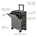 AIWEINY Zipperless Luggage, 22x14x9 Aviation Certified, Polycarbonate Aluminum Hardshell, Expandable Carry-On Luggage with Spinner Wheels, Hardshell Luggage, 20 Inch Cabin